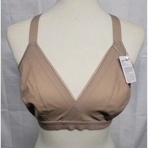 NWT Lululemon Awake to Lace Sports Bra SNDN/CAFA - Size 36D Sand Breathable
